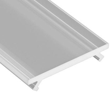 Klosz klik do profil aluminium SOLIS 3m mleczny