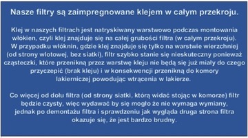 V650 Filtr sufitowy lakierni 2,1m 10 cm bieżących