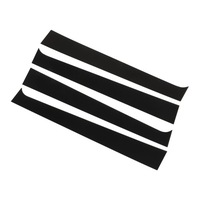 фото thumb №8, 4 szt. чорні стійки słupkowe оббивка двері стійки b стійки дверні оздоблення вікно автомобіля вікно