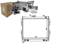 фото thumb №1, Nissens 64728 радіатор, система охолодження двигуна