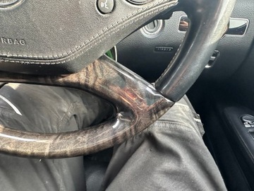 фото thumb №7, Руль тёмное дерево mercedes benz w221 рестайлинг кожа