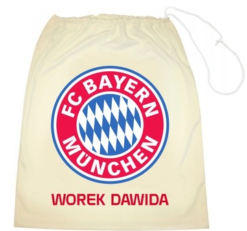 FC BAYERN worek biały buty szkoła+imię