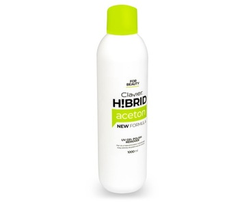Clavier aceton preparat do usuwania tipsów hybryd żeli 1L H! Hibrid