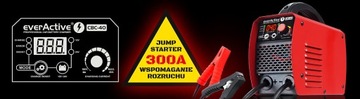 Автомобильное зарядное устройство для выпрямителя 12В/24В everActive CBC-40 начиная с 300А