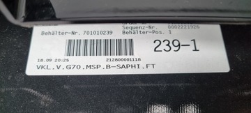 фото thumb №15, Bmw 7 i7 g70 м-пакет бампер перед оригинал b162
