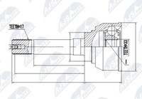 фото thumb №8, Шарнір зовнішній npz-is-007 nty