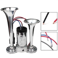 фото thumb №7, 600db клаксон super гучний 12v подвійний сигнал компресор з klaksonem