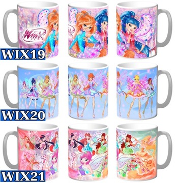 KUBEK Klub Winx Club Na Prezent + IMIĘ Kartonik