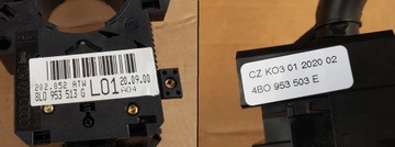 фото thumb №15, Підкермові важелі перемикачі audi a2 / a3 8l / a4 b5 / a6 c5 8l0953513g 4b0953503e