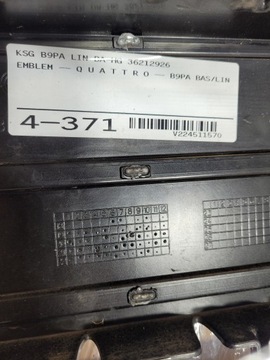 фото thumb №6, Audi a4 b9 рестайлінг 8w0 19r- решітка радіатора решітка бампера