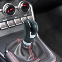 фото thumb №6, Универсальная ручка переключения передач автомобиля кожа 5 6 ступенчатая czarna кожа lita