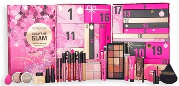 Адвент-календарь Makeup Revolution Подарочный набор «24 дня глэма»
