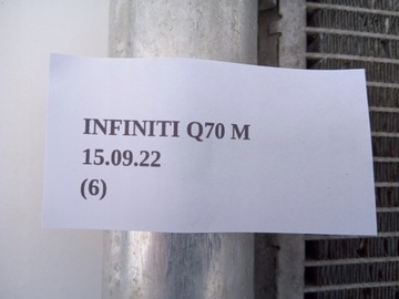фото thumb №5, Радиаторов кондиционера infiniti q70 m30d 3.0