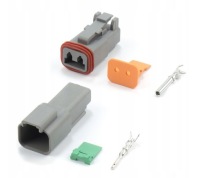 З'єднувач конектори автомобільних штекер hermetyczne електричний pin 250 szt. Київ, фото thumb