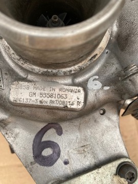 фото thumb №12, Opel insignia a 2.0 cdti турбонагнетатель turbo 55581063