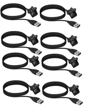 ZESTAW 8X ŁADOWARKA KABEL HONOR BAND 2/3/4/5 PRO