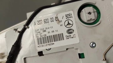 фото thumb №7, Mercedes e w207 a207 cabrio лампа стеля