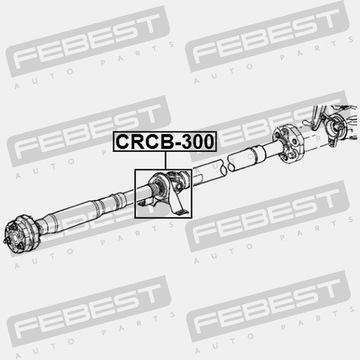 фото thumb №2, B34 113_b підтримка вала привідного chrysler 300c