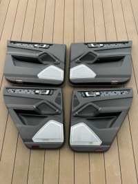 фото thumb №7, Porsche cayenne 9y lift сидіння заднє сидіння салон шкіра czerwona nić