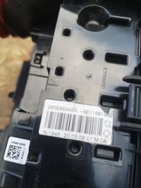 фото thumb №8, Renault clio v панель управление панель кондиционера 275100936r
