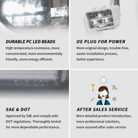 фото thumb №11, Toyota tundra 2014-2018 лампа лампы чёрные левая + правая комплект с led vland