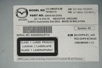 фото thumb №3, Mazda 6 gj радіо cd gkk966dv0a