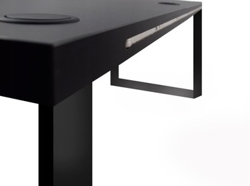 LOFT УГЛОВОЙ ИГРОВОЙ СТОЛ 240X160 СТАБИЛЬНЫЙ RGB СВЕТОДИОД ПРОИЗВОДИТЕЛЬ