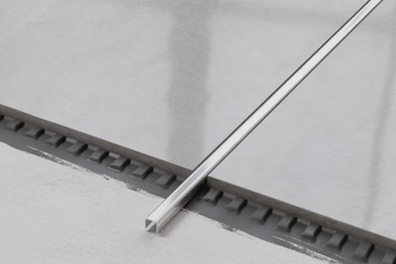 ПРОФИЛЬНАЯ МЕТАЛЛИЧЕСКАЯ ПОЛОСКА 1x244см МАТОВАЯ МАТОВАЯ СТАЛЬ