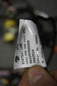 фото thumb №9, Corsa f 1.2 электропроводка салона жгут