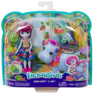 ENCHANTIMALS кукла Хедда Бегемот + Озеро (GFN56)