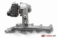 Турбонагнетатель renault espace koleos 2.0 dci 49180-19700 144105414r 200km Цена, фото thumb