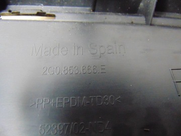 фото thumb №11, Решётка w бампер правая vw polo r-line 2g0853666e