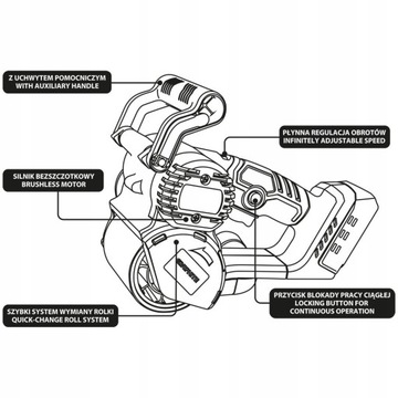 ГРАФИТОВЫЙ АККУМУЛЯТОРНЫЙ ДЕЗИНФЕКТ ENERGY+ 18V 58GE137 БЕСЩЕТОЧНЫЙ