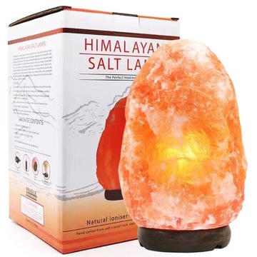 Соляная лампа HIMALAYAN SALT Ночной ионизатор 7-9 кг