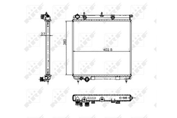 фото thumb №12, Радиаторов двигателя nrf 1330c1 1331tt 106119 cn2187