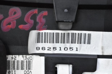 фото thumb №8, Спідометр  прилади eu 24451493th opel astra 2 ii g 2.0 dti 101 km 98-09