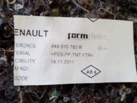 фото thumb №3, Лівий обшивка багажника renault fluence ze