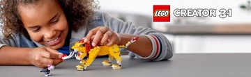 LEGO CREATOR Дикий лев 31112