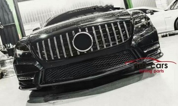 фото thumb №10, Решітка радіатора krat mercedes cls c218 x218 amg panamericana