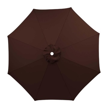 Osłona górna baldachimu parasola ogrodowego Przeciwdeszczowa osłona przeciwsłoneczna 300 cm 8 żeber