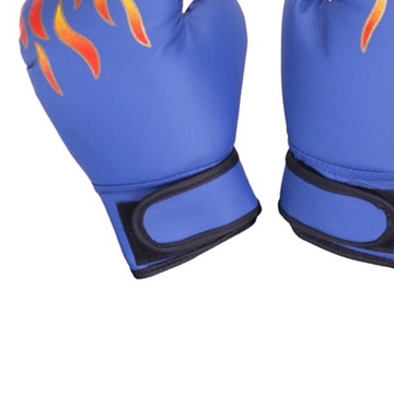Перчатки для ударов d-Punching Mitts, 2 пары детских тренировочных боксерских перчаток, черные и синие