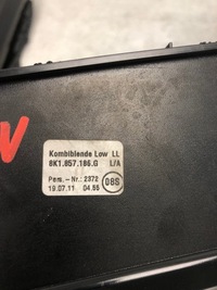 фото thumb №8, Рамка корпус дисплея audi a4 b8 8k1857186g