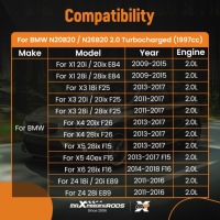 Набір підшипник вала колінчастого двигуна n20 до bmw x1 x3 x5 220i 320/328i 2.0l в Україні, фото thumb