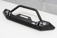фото thumb №7, Jeep wrangler yj/tj 1987-2006 бампер передний з led aspen 51-0034