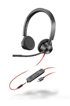 Наушники Blackwire 3325 USB-A с мини-разъемом 3,5 мм, НОВИНКА