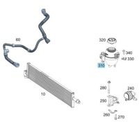 фото thumb №4, Бачок расширительный mercedes c-klasa r232 gt