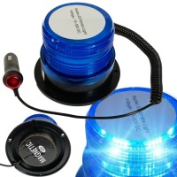 Купить Stroboskop kogut niebieski магнит лампа предупредительная policyjna led 12v 24v, фото thumb