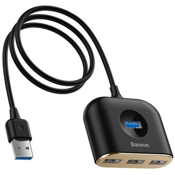 АДАПТЕР-концентратор, разветвитель 4x USB 3.0 Baseus Square