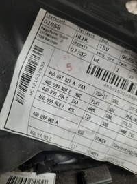 фото thumb №7, Оббивка боковина двері зад лівий audi a6 c7 materia