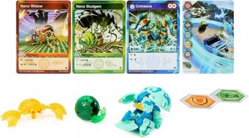 BAKUGAN EVOLUTIONS PLATINUM METAL COLOSSUS VIEW